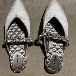 Birdies Silver Bracelet Swan Women's Shoes